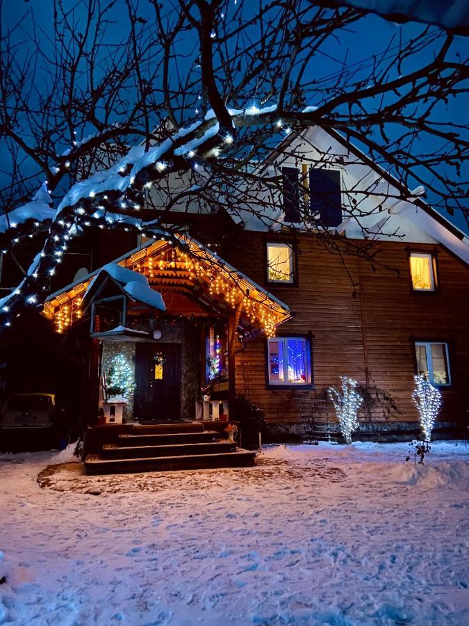 Karpats'kyi Kalejdoskop Hotel Slavske Bagian luar foto