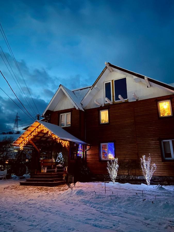 Karpats'kyi Kalejdoskop Hotel Slavske Bagian luar foto